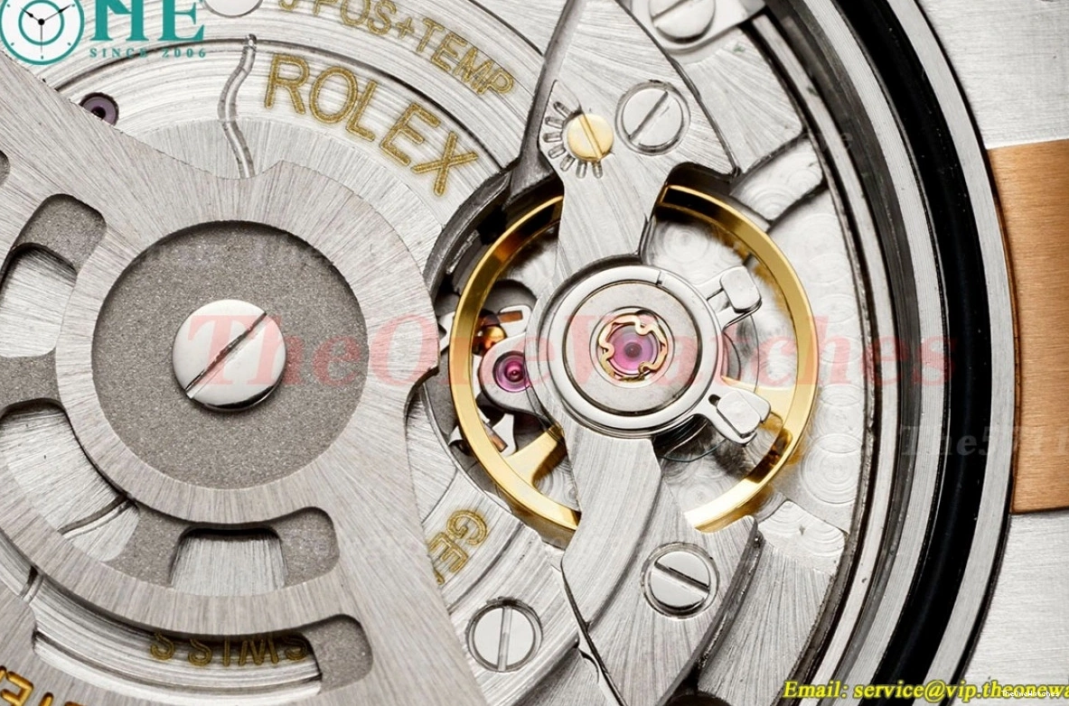 SS Oys Textured EWEF Datejust RG 41mm 126331 Silver A3235 Dia 1209